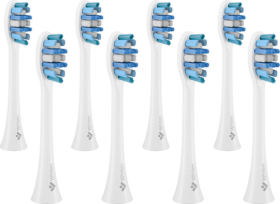 TrueLife SonicBrush Clean-series heads Whiten white 8 pack