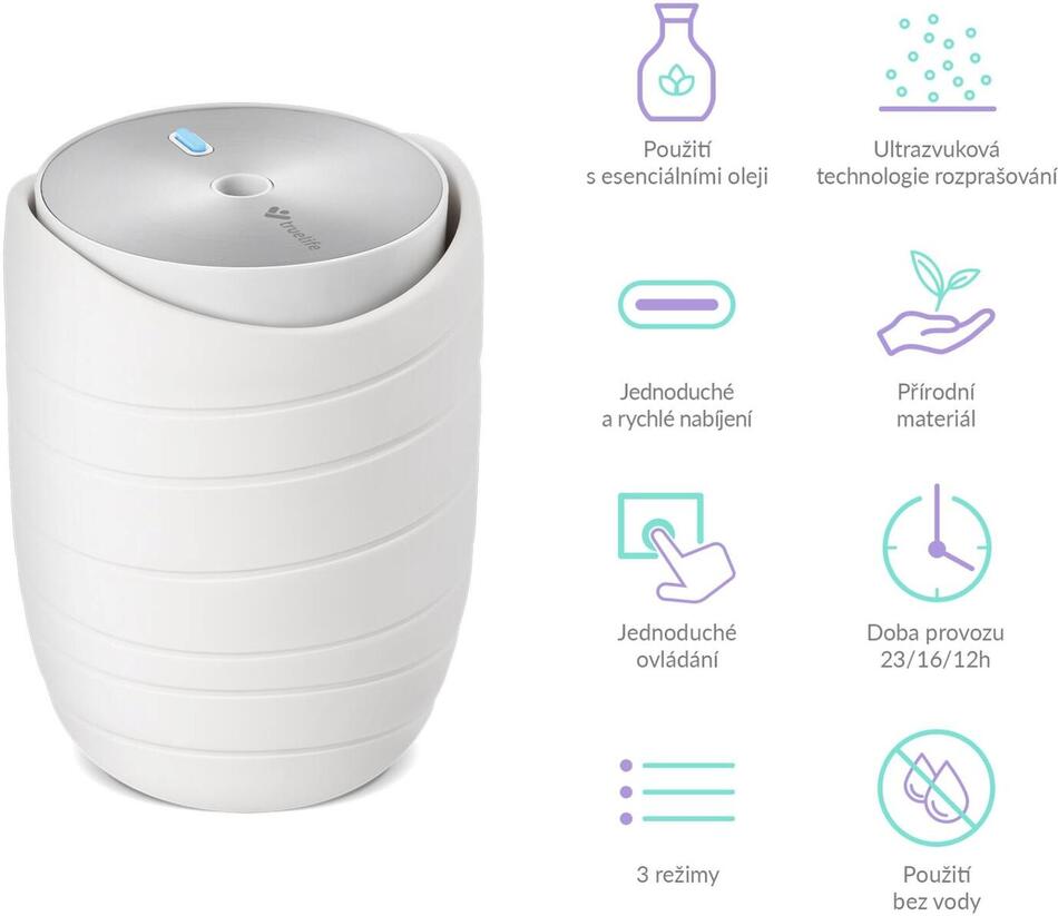 Aroma difuzér TrueLife AIR WL5 CERAMIC (TLADMAIRWL5WA)