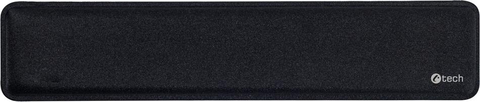 C-TECH KPG-01 Podpěra zápěstí ke klávesnici gelová, černá, 450x93x25mm
