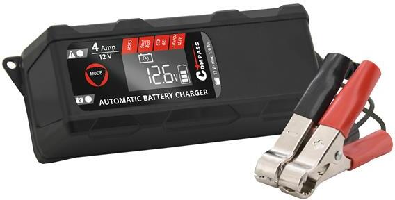 Nabíječka akumulátorů COMPASS 07160 12V 4Amp PB/GEL/AGM/LiFePO4