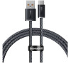 Baseus CALD00616 USB A (M) - USB C (M), Fast Charging 100W, 1m, (šedý)