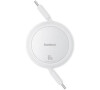 Baseus Free2Pull Mini USB-C to USB-C USB cable, 60W, 1, (white)
