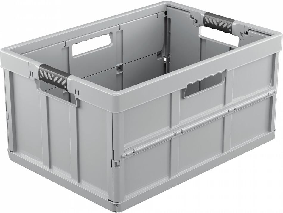Keeeper Skládací box s měkkými úchyty Benno 45l Nordic Grey