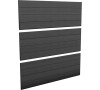 KETER Plotový panel KETER FENCE KIT šedý (3x panel)