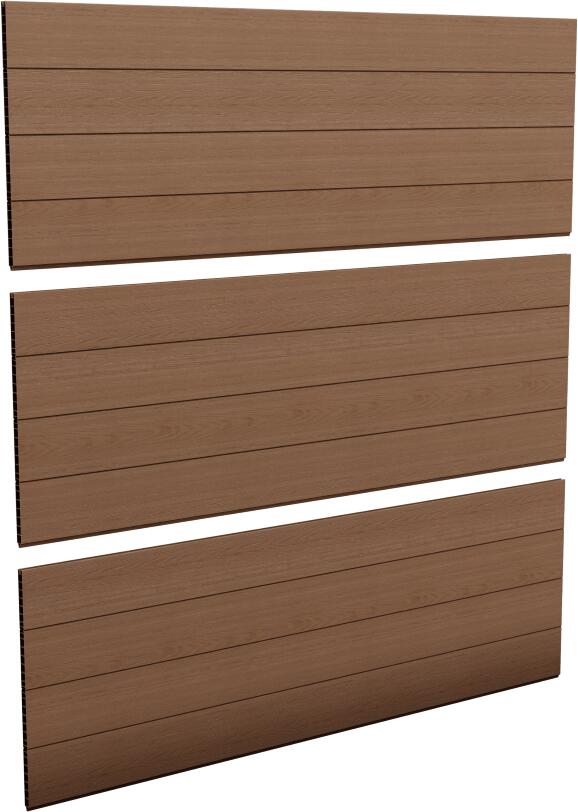 Plotový panel Keter FENCE KIT hnědý, 3× panel