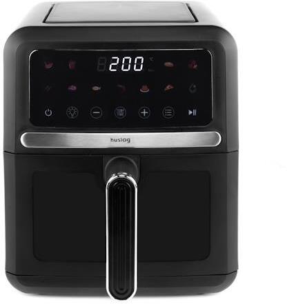 Horkovzdušná fritéza Huslog 1500W, objem 5l černá