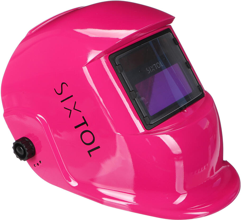 Svářecí kukla samostmívací WELDING MASK 4, růžová SIXTOL