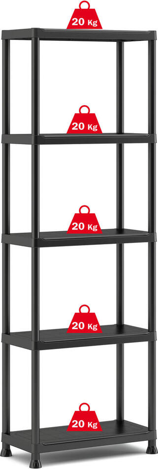 Regál Keter Plus Shelf 60/5