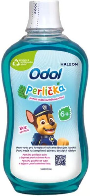 Odol perlička ústní voda pro děti tlapková patrola 300 ml