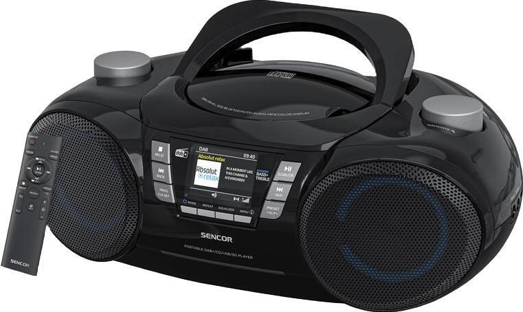 Radiopřijímač s CD Sencor SPT 6510DB