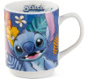 Porcelánový hrnek Stitch, modrý
