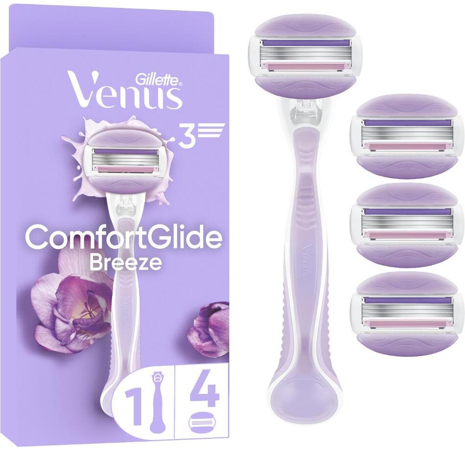 Holící strojek dámský Gillette Venus Comfort + Head 4 ks