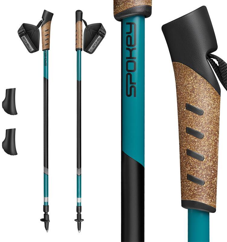 Spokey PEAK Hole Nordic Walking, 2dílné, modré