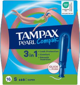 Tampax tampony (16ks/kra) Pearl Super