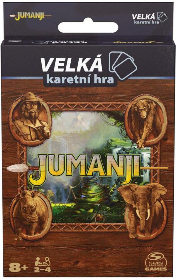 Karetní hry Spin Master Jumanji kartová hra