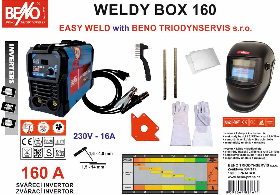 BENO WELDY BOX 160 / WELDYBOX160