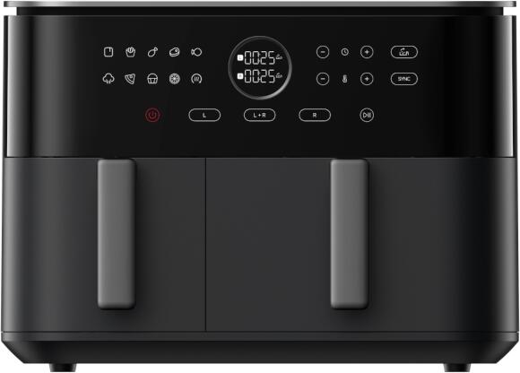 Horkovzdušná fritéza Xiaomi Dual Zone 10 l , černá