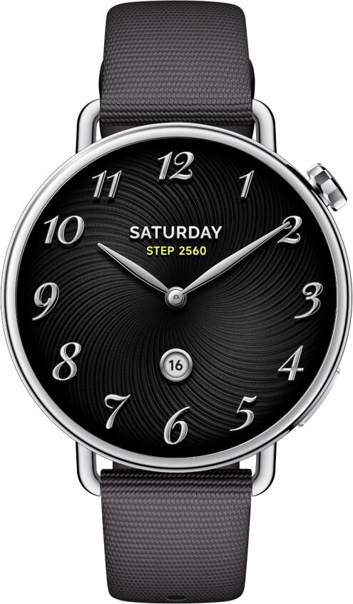 Xiaomi Watch S4 41mm Black Fluororubber