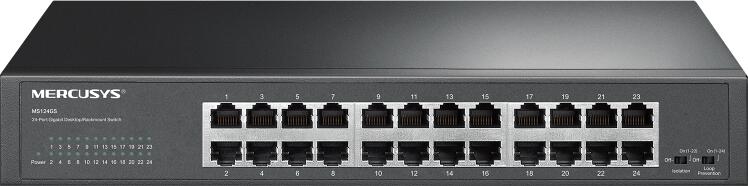 Mercusys MS124GS 24-Port Gigabit Desktop/Rackmount Switch