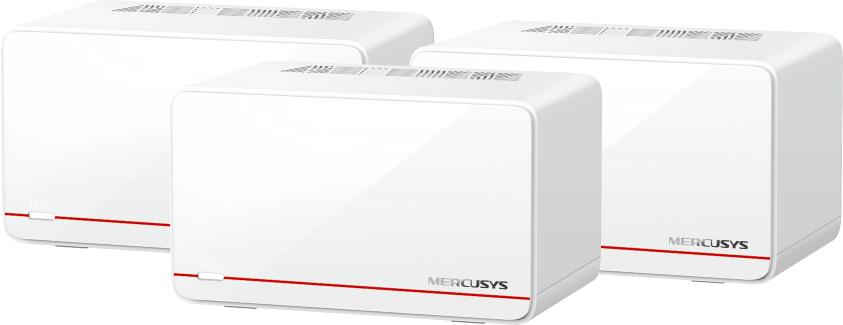 Mercusys halo H37BE(3-pack) BE6500 Home Mesh WiFi7 system
