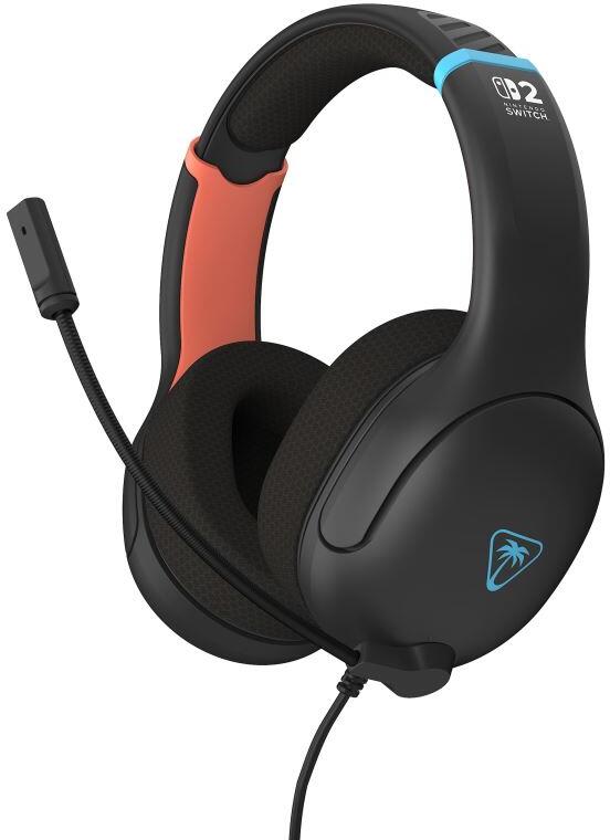 Herní sluchátka Turtle Beach Airlite Fit, Nintendo Switch 2, Charcoal Black (TBS-8003-95)