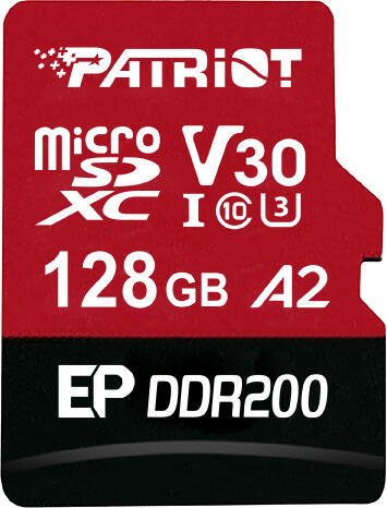 PATRIOT EP DDR200 + čtečka/Micro SDXC/128GB/UHS-I U3 / Class 10 (PEF128GEP33MCX)