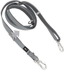 Vodítko Hurtta Multilong II ostružinový 100-300cm/20mm