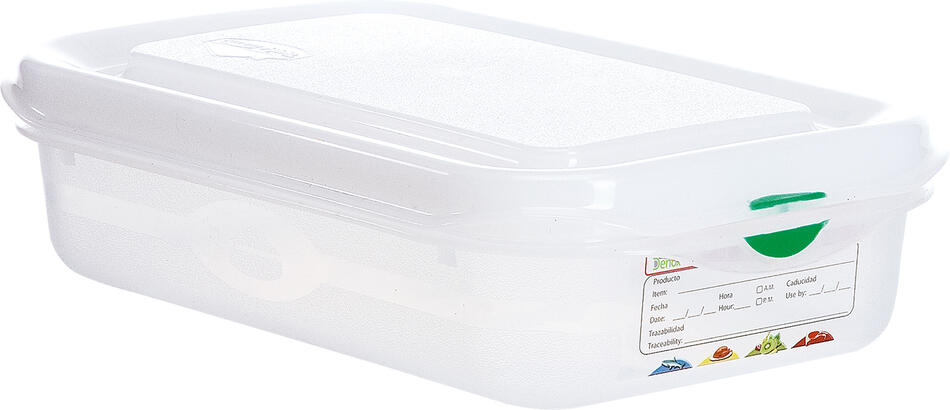 Denox gastronádoba GN1/4 s víkem GASTRONOX, 65 mm, polypropylen, objem 1,8 L, hermetická