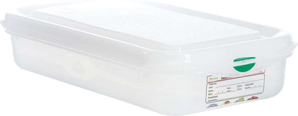 Denox gastronádoba GN1/3 s víkem GASTRONOX, 65 mm, polypropylen, objem 2,5 L, hermetická