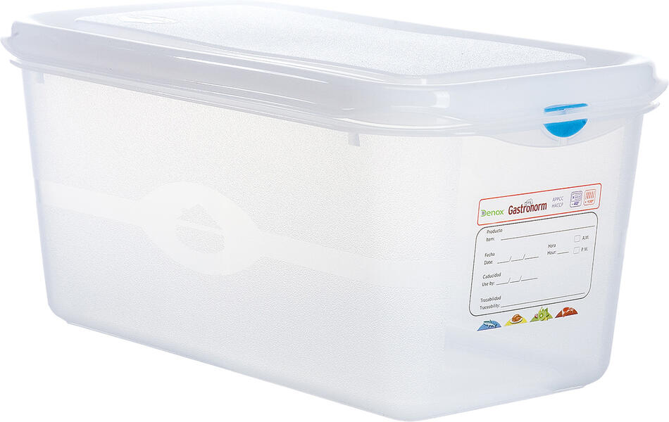 Denox gastronádoba GN1/3 s víkem GASTRONOX, 150 mm, polypropylen, objem 6 L, hermetická