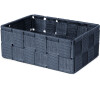 Compactor úložný organizér STAN - M, tkané pásky, kovový rám, 18 x 12 x 7 cm, modrý