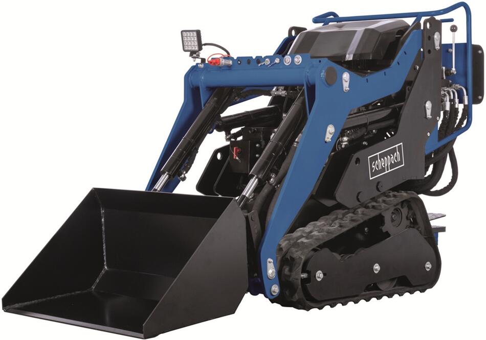 Scheppach MKL 730 - pásový smykový nakladač