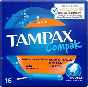 Tampax Compak (16ks/kra) Super+