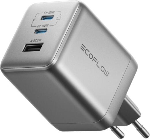 EcoFlow RAPID Pro nabíječka (100W, 3 Porty, GaN)