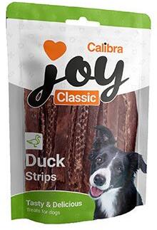 Calibra Joy Dog Classic Duck Strips 80g NEW
