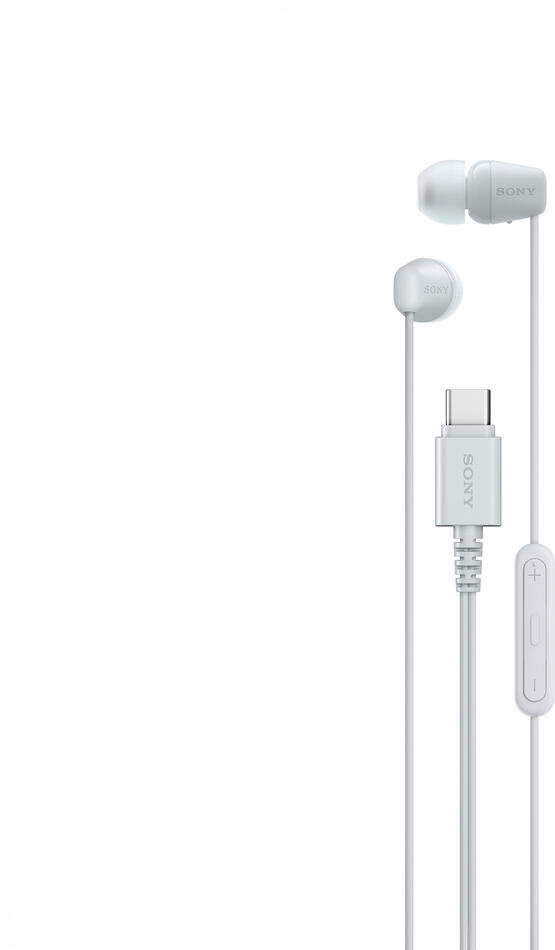 Sluchátka s mikrofonem Sony IER-EX15C White