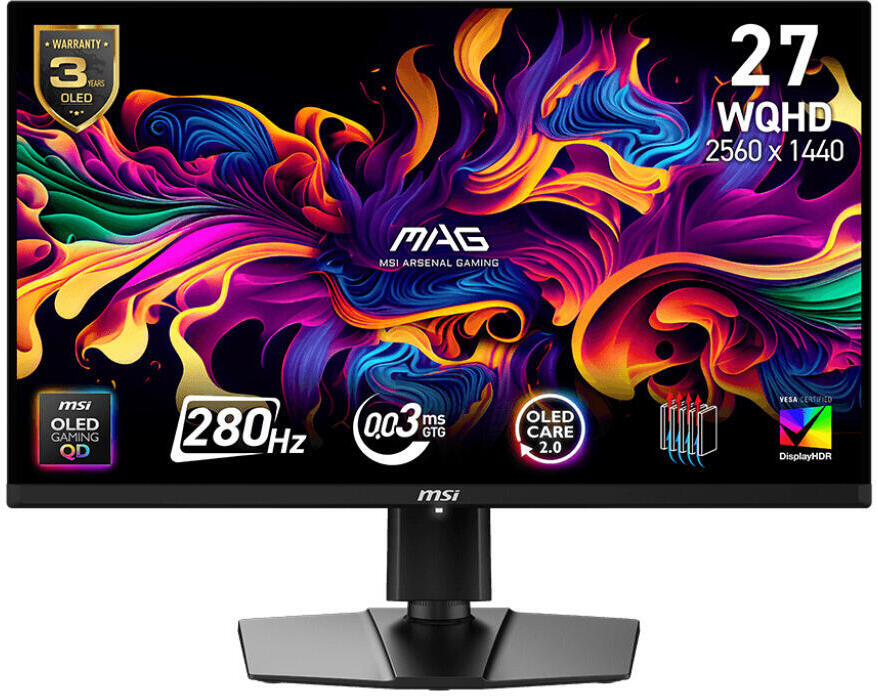 Monitor MSI MAG/271QP X28 (MAG 271QP QD-OLED X28)