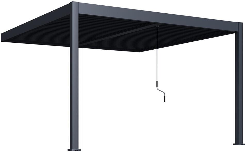 ROJA Bioklimatická pergola INTRO DUO 4x4 m, hliník - do stěny