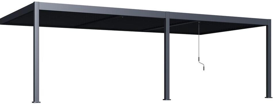 ROJA Bioklimatická pergola INTRO DUO 8x4 m, hliník - do stěny