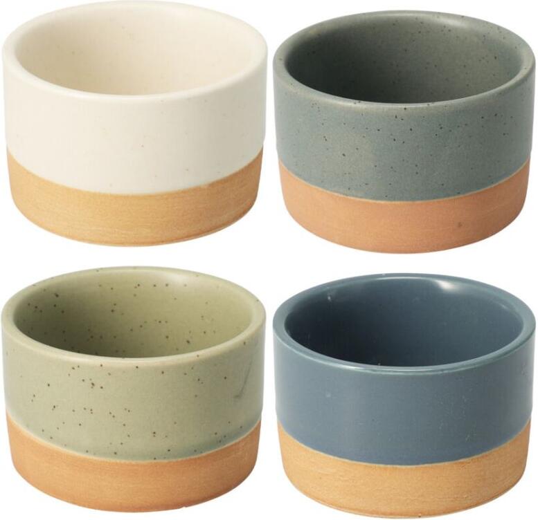 EXCELLENT HOUSEWARE Sada misek na pochutiny 4 ks 6,5 x 4 cm KO-210001070