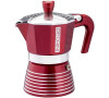 Moka konvička PEDRINI Infinity red 3