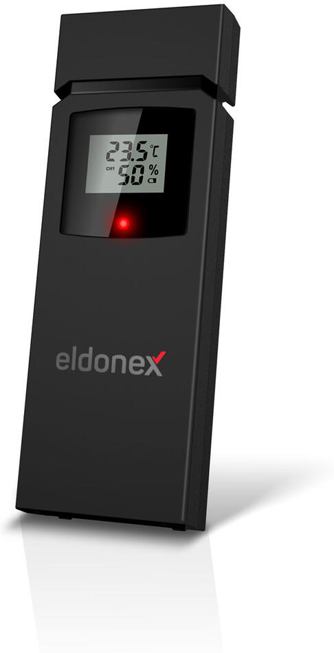 ELDONEX WeatherCheck senzor ČERNÁ