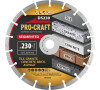 Diamantový řezný kotouč Segmented Procraft DS230 / DS230