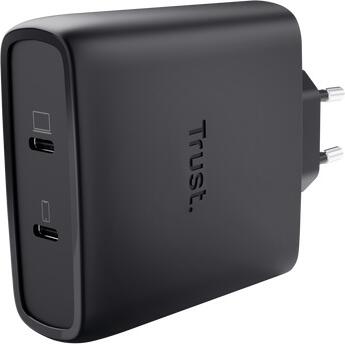 Trust MAXO 100W 2P USB-C GAN CHARGER BLK (25527)