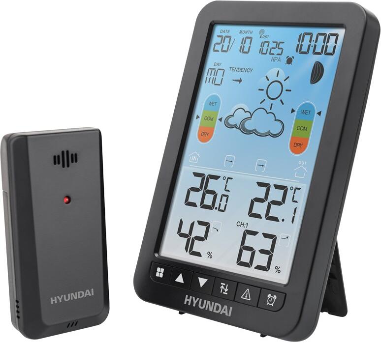 Meteostanice Hyundai WS 2420, černá