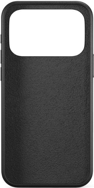 Epico Leather Pro Mag+ Case iPhone 17 Pro Max černá Qi2 & MagSafe kompatibilní (ochrana camera island)