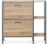 Botník, mdf, hnědá, ABO-G1008 OAK Autronic