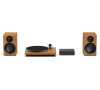 Pro-Ject Colourful Audio System E - All-in-one Hi-Fi systém s gramofonem - Walnut