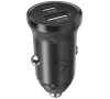 Autoadaptér USB iPEAX CL-03 Black