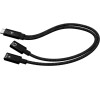 I-TEC USB-C Cable Splitter Audio/Data, Power Delivery 100W (C31DUALSPLITTERCBLPD)